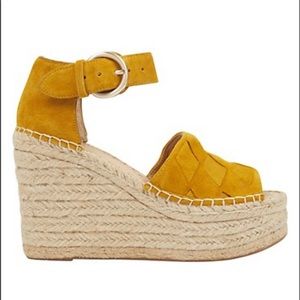 Marc Fisher Adalla Suede Platform Wedge Sandal